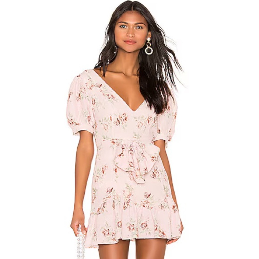 LoveShackFancy Lena Dress - Pink Canopy